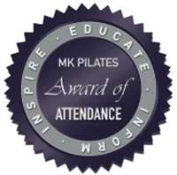 Certificate of Attendance logo - Masterclass Pilates